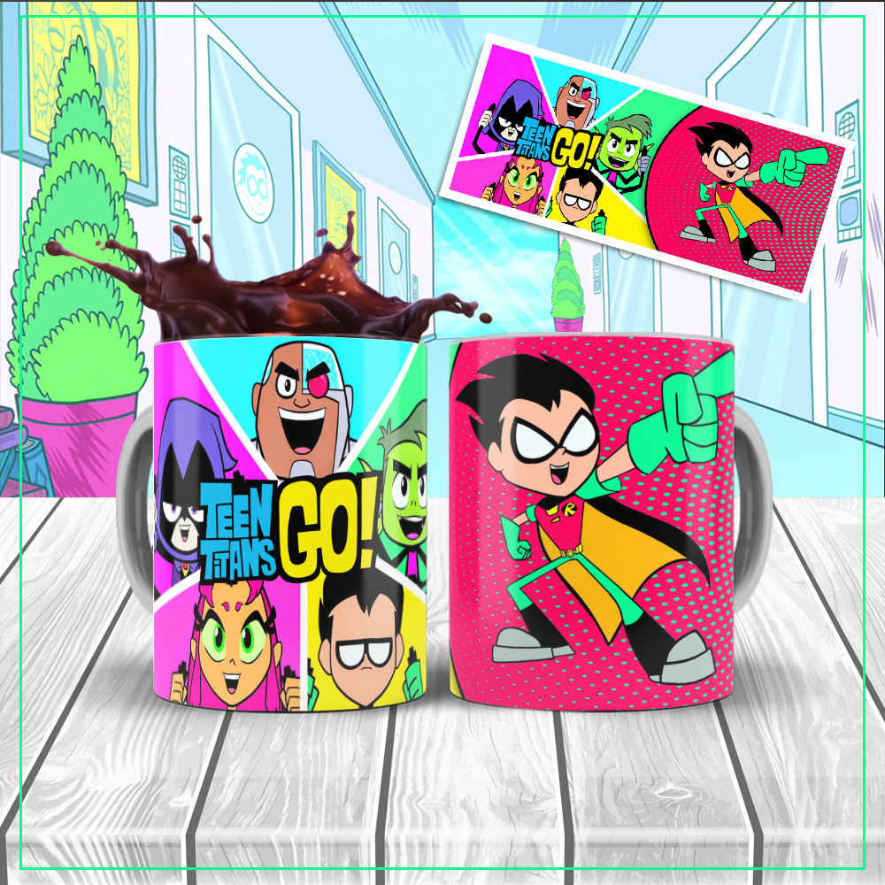 Caneca personalizada do Robin (JTA)